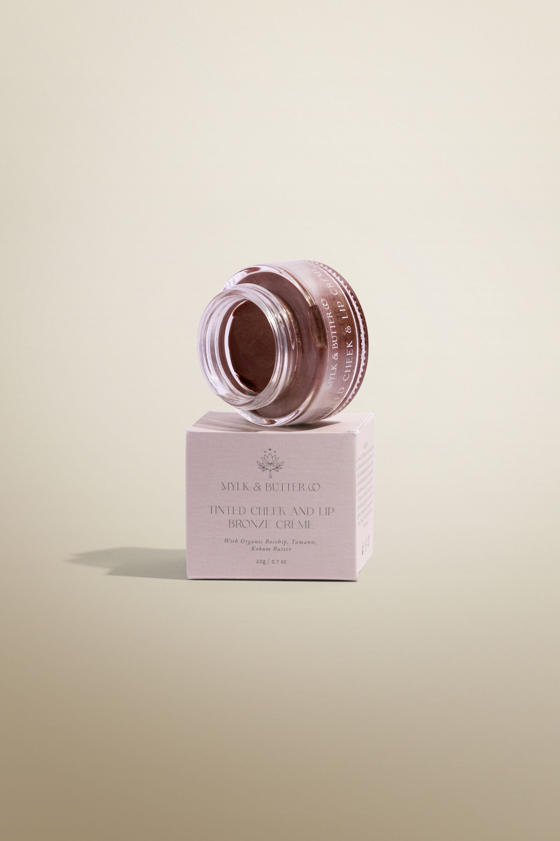 Mylk & Butter Co. Hydrating Tinted Cheek & Lip Tint Creme - Bronze