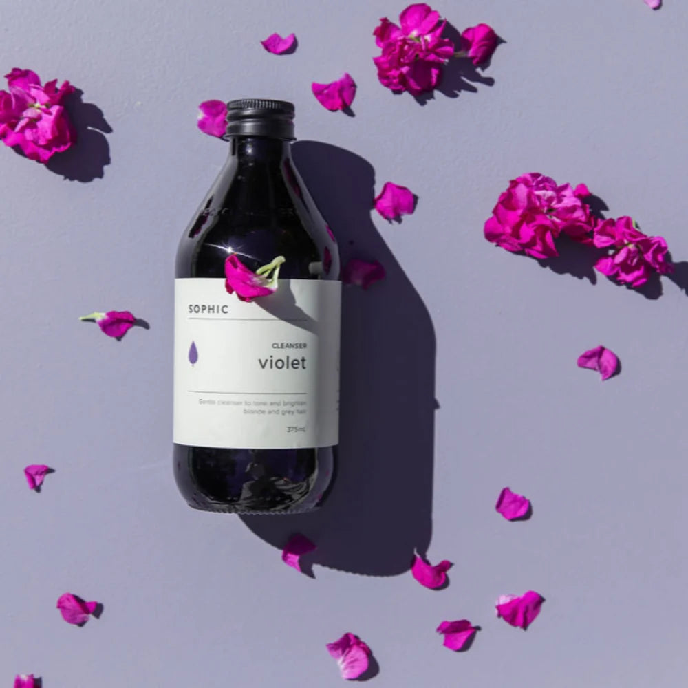 Sophic Violet Cleanser 375ml - Blonde & Grey Toning